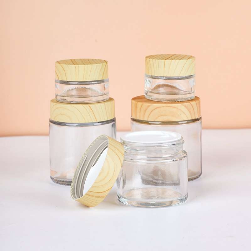 wholesale premium clear glass cosmetic jars with black lids & liners 5g to 100g full range | bastelica wholesale premium clear glass cosmetic jars with black lids & liners 5g to 100g full range | bastelica